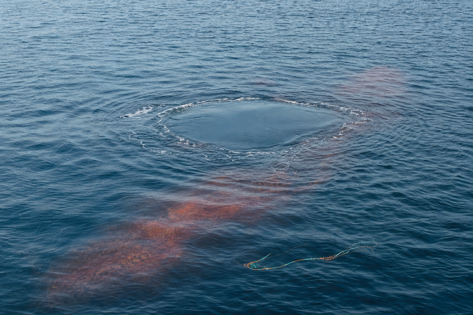 Traces et indices de Baleine noire