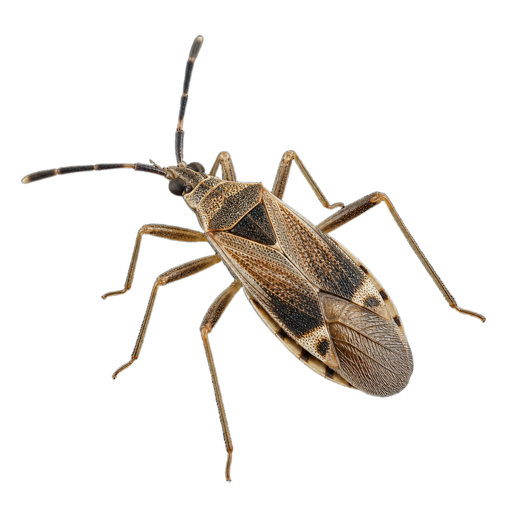 Petit coléoptère carabique brun roux du genre Bradycellus au sol, parmi la litière humide d'un marais.