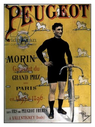 Affiche Peugeot Ludovic Morin