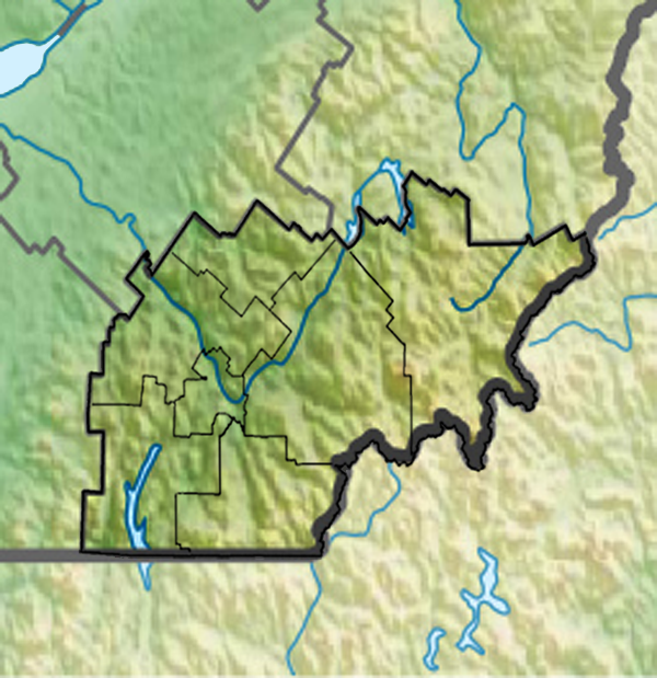 Estrie-topo