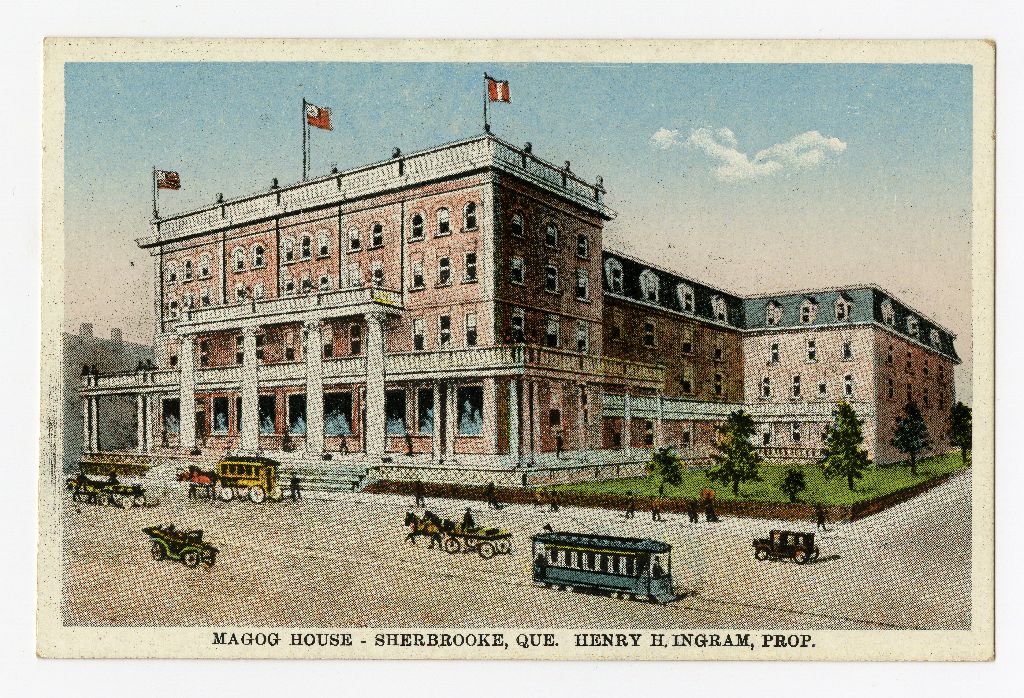 Hotel Magog house situé a Sherbrooke, centre des routes des diligences en Estrie