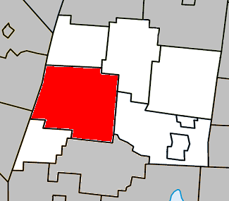 Granby Quebec location diagram