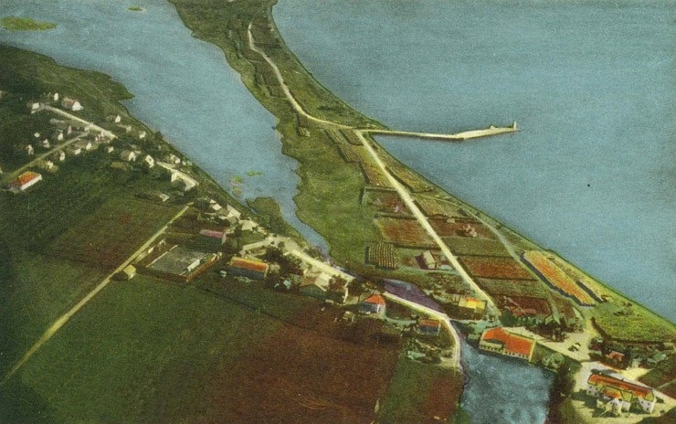 Barachois de Carleton vers 1940