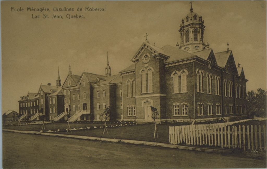 École ménagère, Ursulines de Roberval