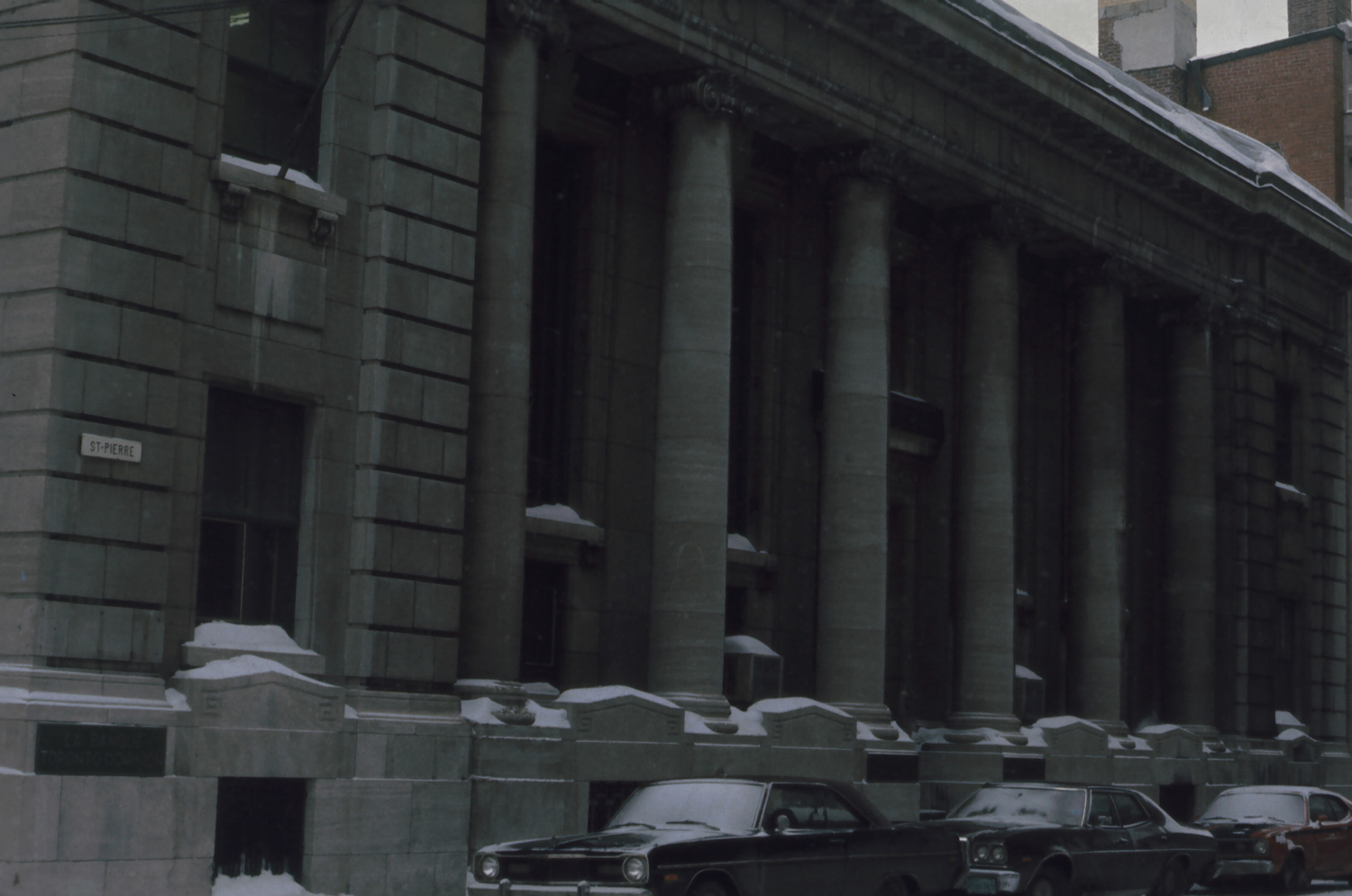 Banque Toronto Dominion, 111 rue Saint-Pierre, Québec façade sur la rue Saint-Pierre 11-d.na.civile-76-2682
